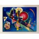 Le cadre Kandinsky - Bleu - WASSILY KANDINSKY, En Bleu, Peinture de l'impression sur toile, avec ou sans cadre