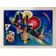 Quadro Kandinsky - In Blu - WASSILY KANDINSKY In Blue  Quadro stampa su tela canvas con o senza telaio