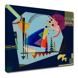 Bild, Kandinsky - Three Sounds - WASSILY KANDINSKY Drei Ton - Bild-druck auf leinwand, leinwand mit oder ohne rahmen