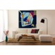 Bild, Kandinsky - Three Sounds - WASSILY KANDINSKY Drei Sounds Bild-druck auf leinwand, leinwand mit oder ohne rahmen