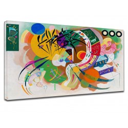 Quadro Kandinsky - Curva Dominante 1936 - WASSILY KANDINSKY Dominant Curve Quadro stampa su tela canvas con o senza telaio