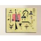 Quadro Kandinsky - Rosa Decisivo - WASSILY KANDINSKY Decisive Rose Quadro stampa su tela canvas con o senza telaio