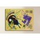 Le cadre Kandinsky - Noir et Violet - WASSILY KANDINSKY Noir et Violet de la Peinture d'impression sur toile avec ou sans cadre