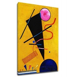 Bild, Kandinsky - Kontakt - WASSILY KANDINSKY Contact Bild drucken auf leinwand, leinwand mit oder ohne rahmen