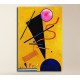 Bild, Kandinsky - Kontakt - WASSILY KANDINSKY Contact Bild drucken auf leinwand, leinwand mit oder ohne rahmen