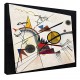 Le cadre Kandinsky - Dans le Carré Noir - WASSILY KANDINSKY Dans le Carré Noir de la Peinture d'impression sur toile avec ou
