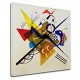 The framework Kandinsky - On White II - WASSILY KANDINSKY On White II Painting print on canvas with or without frame