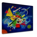 The framework Kandinsky - Painting-Blue - WASSILY KANDINSKY-Blue Painting Picture print on canvas with or without frame