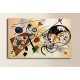 Quadro Kandinsky - Linea Ininterrotta - WASSILY KANDINSKY Unbroken Line Quadro stampa su tela canvas con o senza telaio