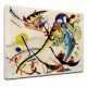 Le cadre Kandinsky - L'oiseau - WASSILY KANDINSKY à L'Oiseau de Peinture d'impression sur toile avec ou sans cadre