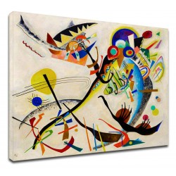 The framework Kandinsky - The bird - WASSILY KANDINSKY The Bird Painting print on canvas with or without frame
