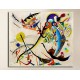 Bild, Kandinsky - Der vogel - WASSILY KANDINSKY The Bird-Bild-druck auf leinwand, leinwand mit oder ohne rahmen