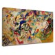 Le cadre Kandinsky - Composition VII - WASSILY KANDINSKY Composition VII de la Peinture d'impression sur toile avec ou sans