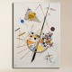 The framework Kandinsky - Tension Delicate - WASSILY KANDINSKY Delicate Tension - Framework print on canvas with or without