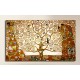 Le cadre Klimt - L'arbre de Vie de KLIMT Peinture d'impression sur toile avec ou sans cadre