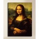 The framework Leonardo Da Vinci - Mona Lisa - Leonardo's La Gioconda Painting print on canvas with or without frame