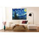 Painting Van Gogh - Starry Night - Painting print on canvas with or without frame