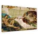 Photo de michel - ange, le Jugement dernier - Michelangelo Buonarroti Peinture d'impression sur toile avec ou sans cadre