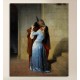 Painting Francesco Hayez - The Kiss - Picture print on canvas with or without frame