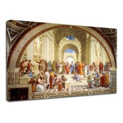 Framework Raphael - School of Athens - School of Athens - Painting print on canvas with or without frame