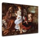 Quadro Caravaggio - Riposo durante la fuga in Egitto - Quadro stampa su tela canvas con o senza telaio