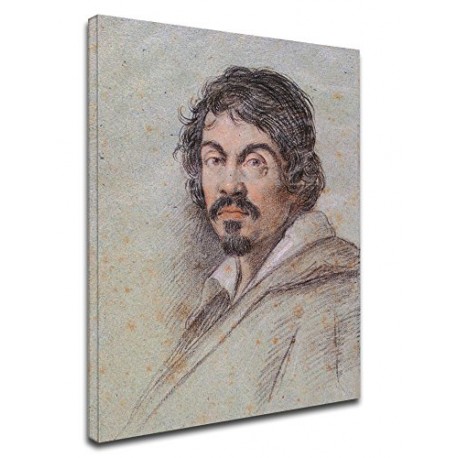 Quadro Caravaggio - Ritratto - Michelangelo Merisi - Quadro stampa su tela canvas con o senza telaio