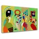 Bild, Kandinsky - Las Musas - WASSILY KANDINSKY - Bild-druck auf leinwand, leinwand mit oder ohne rahmen