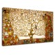 El marco de Klimt - el árbol de La Vida - el Árbol de La Vida - Foto impresión en lienzo con o sin marco