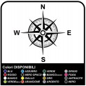 Adhesives-wind Rose Compass Sticker for off-road vehicle Stickers Side decals