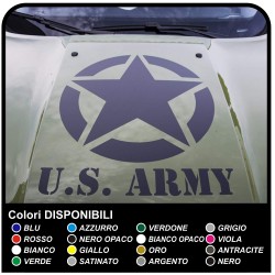 Adesivi stella per cofano jeep renegade stella militare