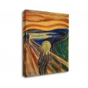 El marco The Scream, 1910 - Picture Scream by Munch - Pintar imprimir en lienzo, con o sin marco