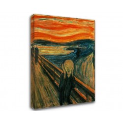 Le cadre de Edvard Munch - The Scream, 1893 - de la Peinture d'impression sur toile avec ou sans cadre