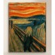 Quadro Edvard Munch - L'Urlo, 1893 - Quadro Urlo di Munch Stampa su Tela Canvas con o Senza Telaio