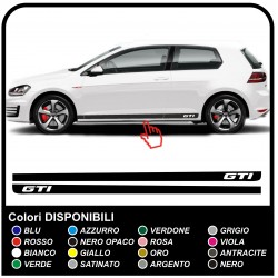 seitliche streifen haftnotiz-Set completoVW GOLF V-VII GTI CLUBSPORT SPORT PERFORMANCE volkswagen golf 5 6 7