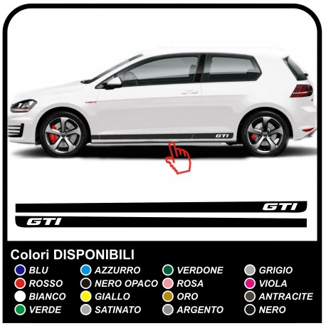 the sides adhesive Set completoVW GOLF V-VII GTI CLUBSPORT SPORTS PERFORMANCE volkswagen golf 5 6 7