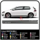 VW GOLF V-VII GTI Performance Side Stripes sticker Set 3 & 5-door golf 5, 6 and 7 golf volkswagen