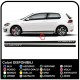 VW GOLF V-VII GTI Performance Strisce Laterali Set Adesivi 3 & 5 porte per golf 5 6 e 7 golf volkswagen