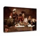 La peinture du Caravage - le Souper à Emmaüs - Photo impression sur toile avec ou sans cadre