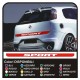 COMPLETE KIT STICKER REAR TRUNK SPORT with a SUPER SPORT Sticker rear trunk adhesive strip