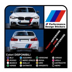 stickers band bumper for bmw - all models