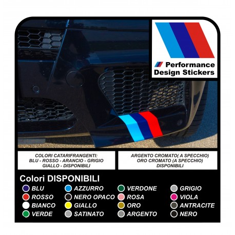 stickers band bumper for bmw - all models