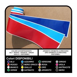 stickers for the bonnet, roof and side bumper for bmw M Sport - all models