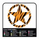 adesivi STELLA GRANDE per montante posteriore jeep renegade stickers Jeep nuova Renegade ZEBRATA