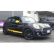 adesivi laterali MINI cooper grafica mini strisce MINI scacchi Checker grafica MINI COOPER S COUNTRYMAN - Tutti i modelli