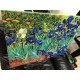 Image Van Gogh - Iris - les Iris de Van Gogh Peinture d'impression sur toile avec ou sans cadre