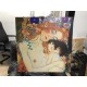 The framework Klimt - Mother and Child - KLIMT Mother and Child Painting print on canvas with or without frame