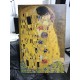 Le cadre Klimt - Le Baiser - KLIMT: Le Baiser (Amoureux) de la Peinture d'impression sur toile avec ou sans cadre