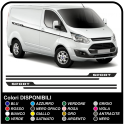 Adhésifs de TRANSIT M-SPORT Côté Van graphiques van autocollants décalques bandes ford transit custom turneo