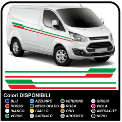 Adhesivos de TRÁNSITO de M-SPORT Lado Van los gráficos van pegatinas calcomanías de rayas ford transit custom turneo