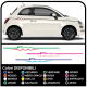 2 TIRAS ADHESIVAS-OPTIMIZACIÓN PARA EL LADO DE 500 PEGATINAS DECAL AUFLKEBER AUTOCOLLANT